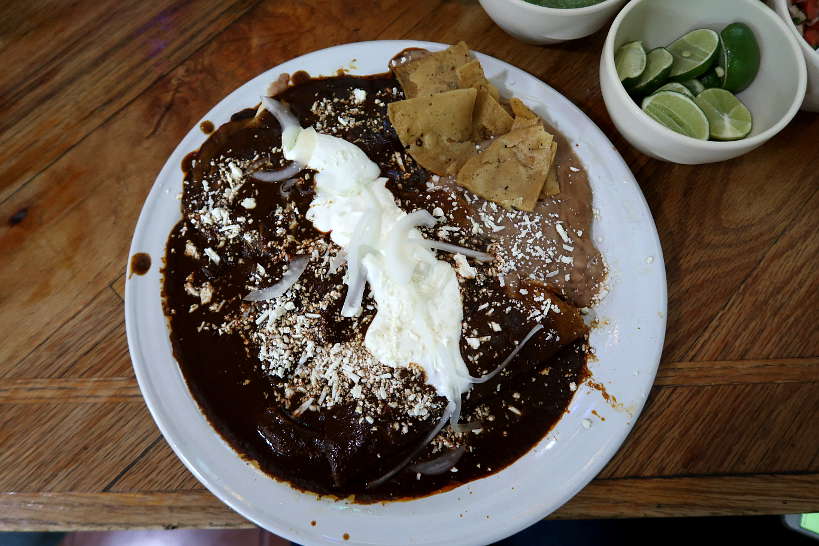 Enchiladas de Mole Colonia Roma Food Tour by AuthenticFoodQuest