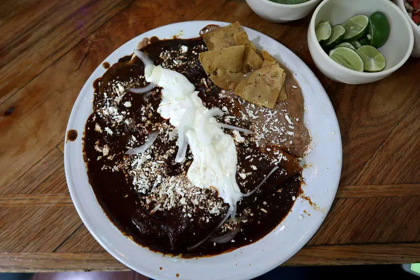 Enchiladas de Mole Colonia Roma Food Tour by AuthenticFoodQuest