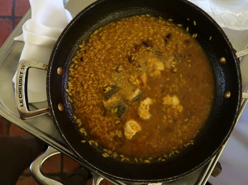 Fisherman Rice served at El Moli de l'Escala by AuthenticFoodQuest