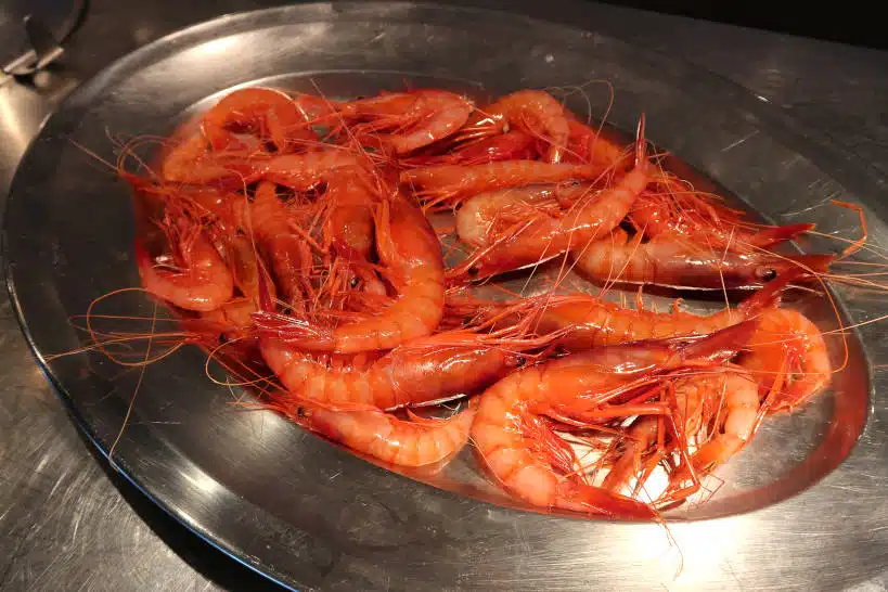 Shrimps best restaurant Costa Brava by Authentic Food Quest