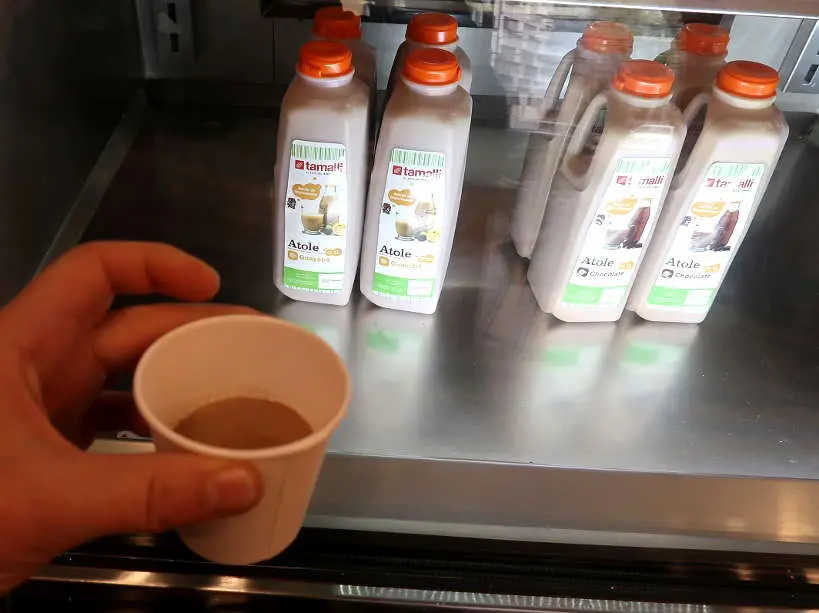 Atole Popular drink Mexico City food by Authentic Food Quest