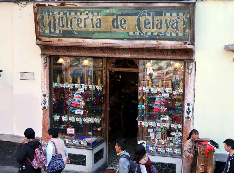 Dulceria de Celaya shop in Centro Historico Best food in Mexico City by Authentic Food Quest