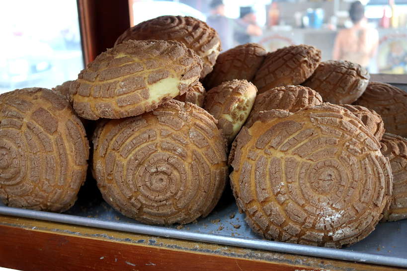 Pan Dulce Conchas Breakfast in Mexico City by AuthenticFoodQuest