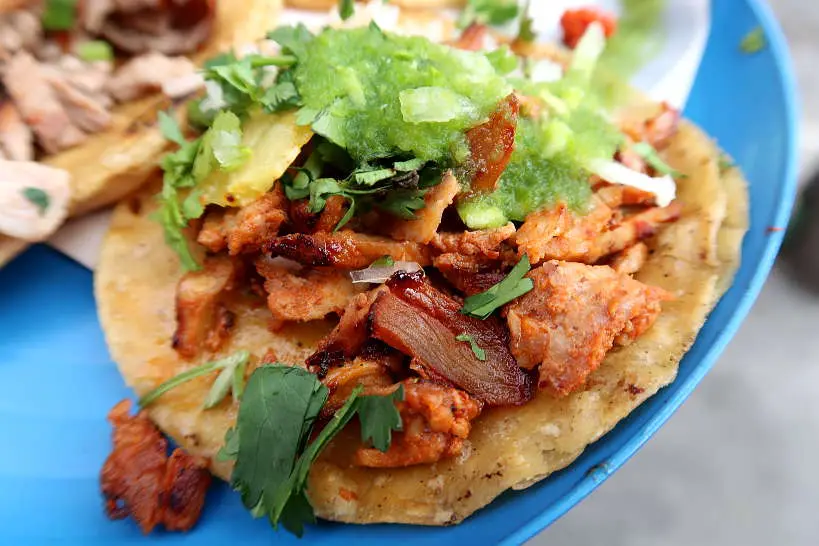 Tacos Al Pastor Best Tacos Mexico City food by Authentic Food Quest