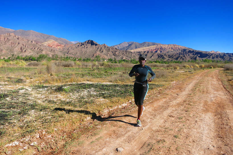 Rosemary Running in Argentina To Keep Sane by Authentic Food Quest
