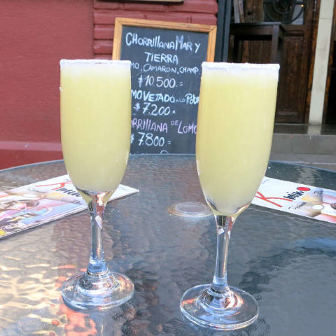 Chilean Pisco Sour Cocktail in Santiago by AuthenticFoodQuest
