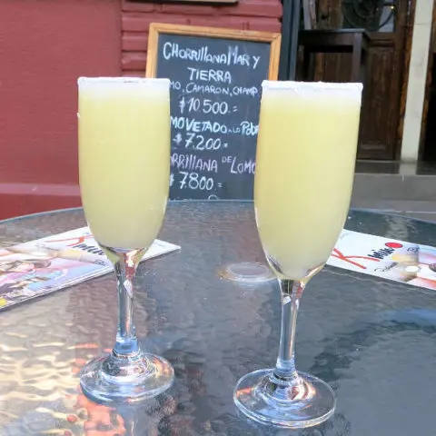 Chilean Pisco Sour Cocktail in Santiago by AuthenticFoodQuest