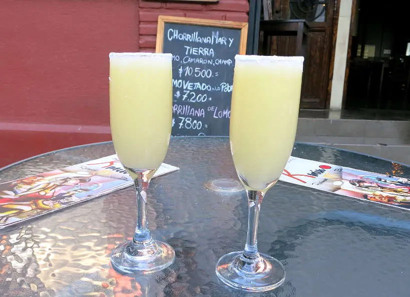 Chilean Pisco Sour Cocktail in Santiago by AuthenticFoodQuest