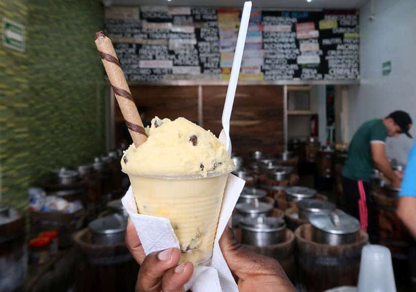 Nieves de Garrafa Chapalita Guadalajara food by Authentic Food Quest