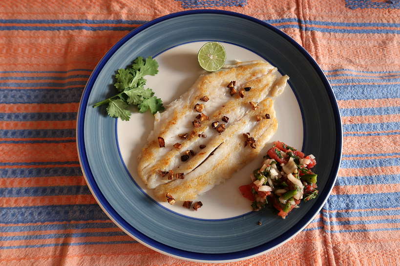 Pan Seared Sea bass recipe by Authentic Food Quest