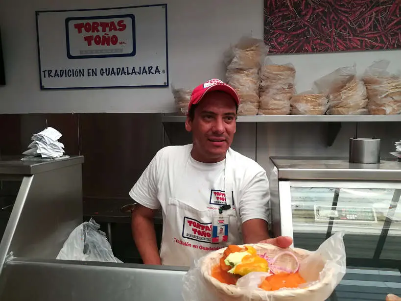 Tortas Tono one of the Best Restaurant in Guadalajara for tortas tono by authentic food quest