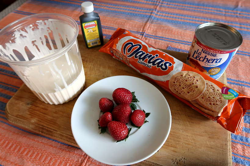 Ingredients for Sawdust Pudding by Authentic Food Quest