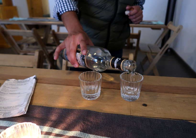 Mezcal Tasting El Cortijo Mezcaleria Oaxaca by Authentic Food Quest