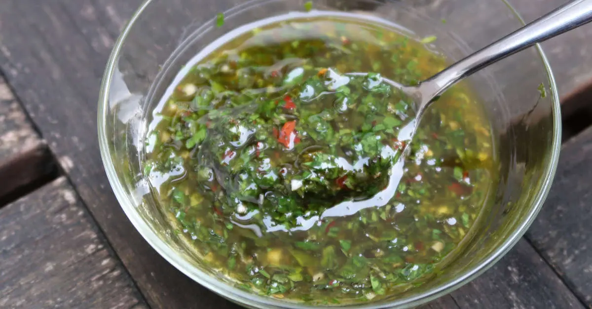 Authentic Argentine Chimichurri Sauce Recipe by Authentic Food Quest