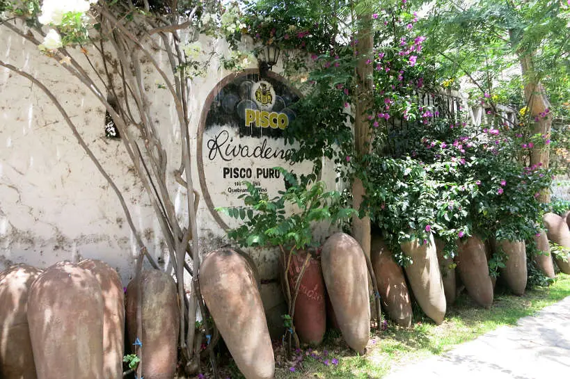 Botijas   at Pisco Winery Bodega Rivadeneyra by AuthenticFoodQuest