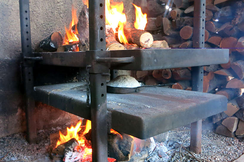 Cooking in the Infernillo Grill Francis Mallman Seven Fires technique by AuthenticFoodQuest