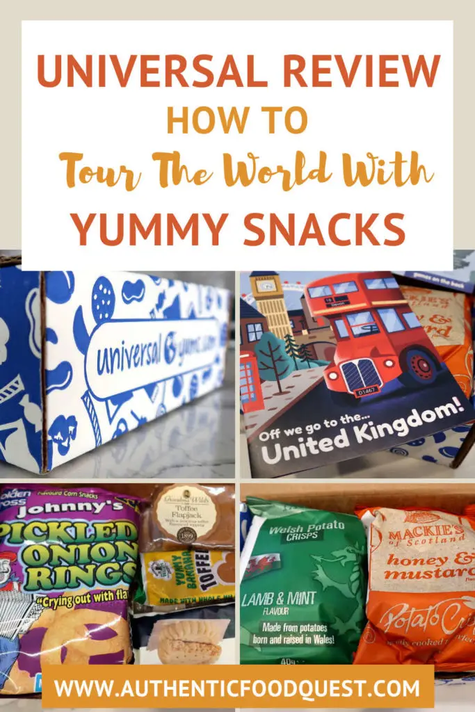 World Snacks Univeral Yums Review by AuthenticFoodQuest