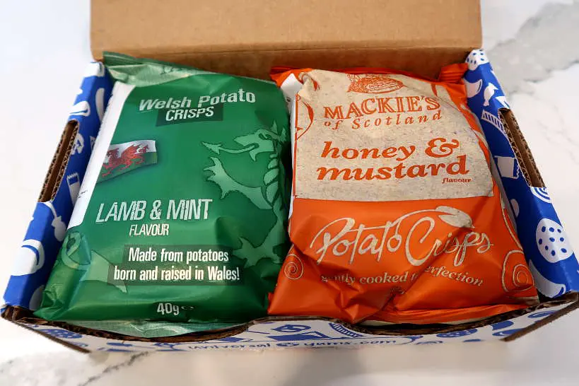 Savory Snacks United Kingdom Universal Yums Box by Authentic Food Quest for Universal Yums Review
