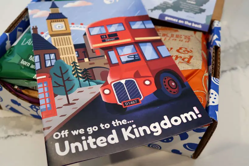 United Kingdom Booklet by Authentic Food Quest for Universal Yums Review