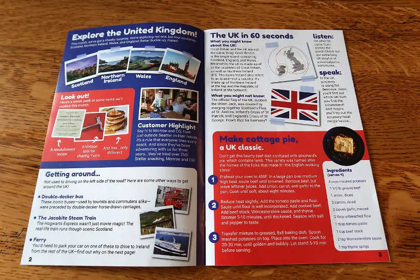 United Kingdom Universal Yums Review Trivia by Authentic Food quest for Universal Yums Review