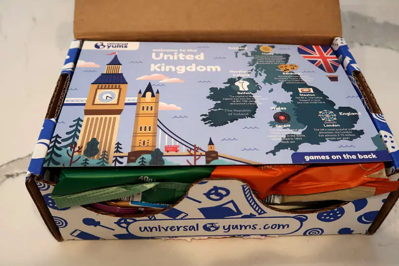 United Kingdom Yum Box for Universal Yums Review by Authentic Food Quest