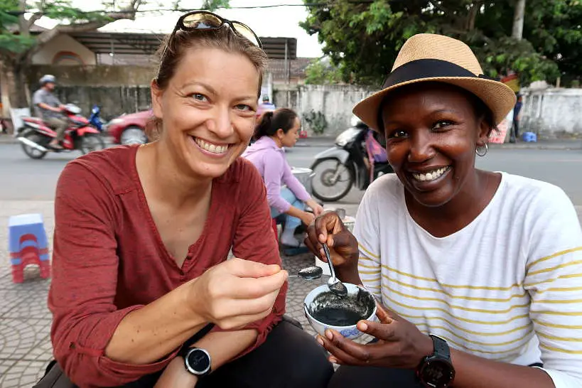 bowl of Xi Ma in the street of Hoi An by AuthenticFoodQuest