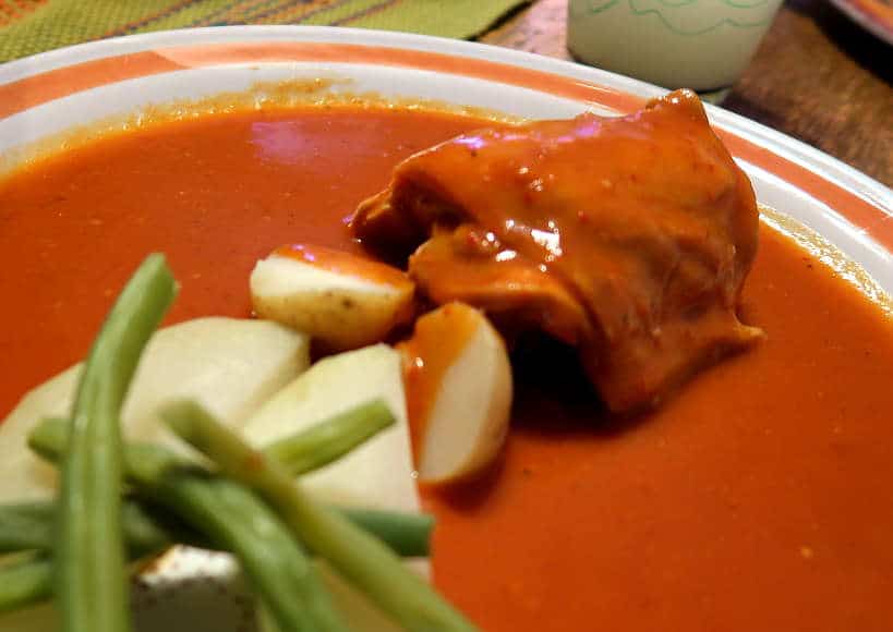 Mole amarillo at La Cocina Oaxaquena by Authentic Food Quest