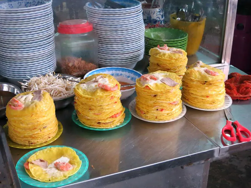 Banh Xeo Ready to be eaten Vietnamese food culture by Authentic Food Quest