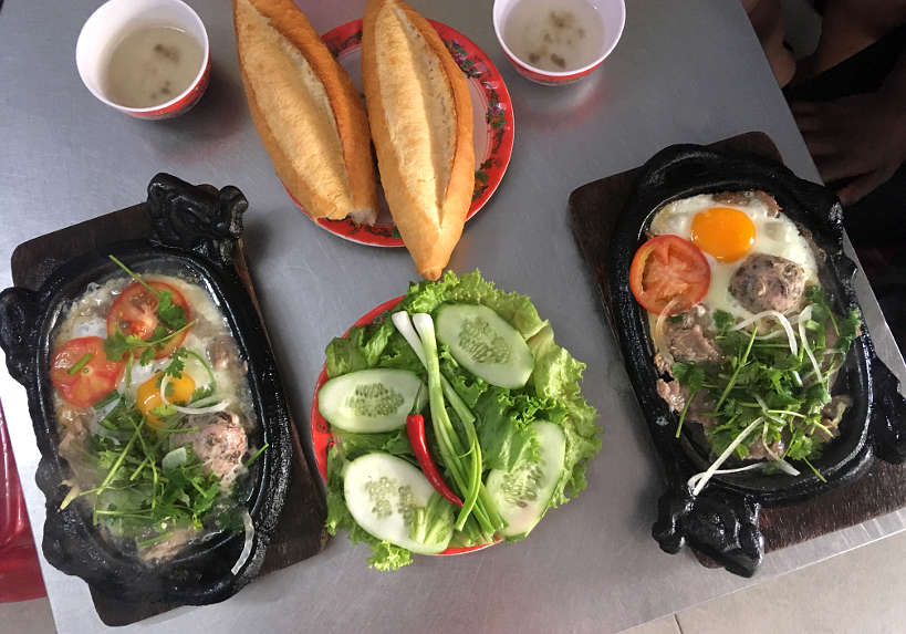 Bo Ne Vietnamese Sizzling Beef Breakfast Food in Danang by AuthenticFoodQuest