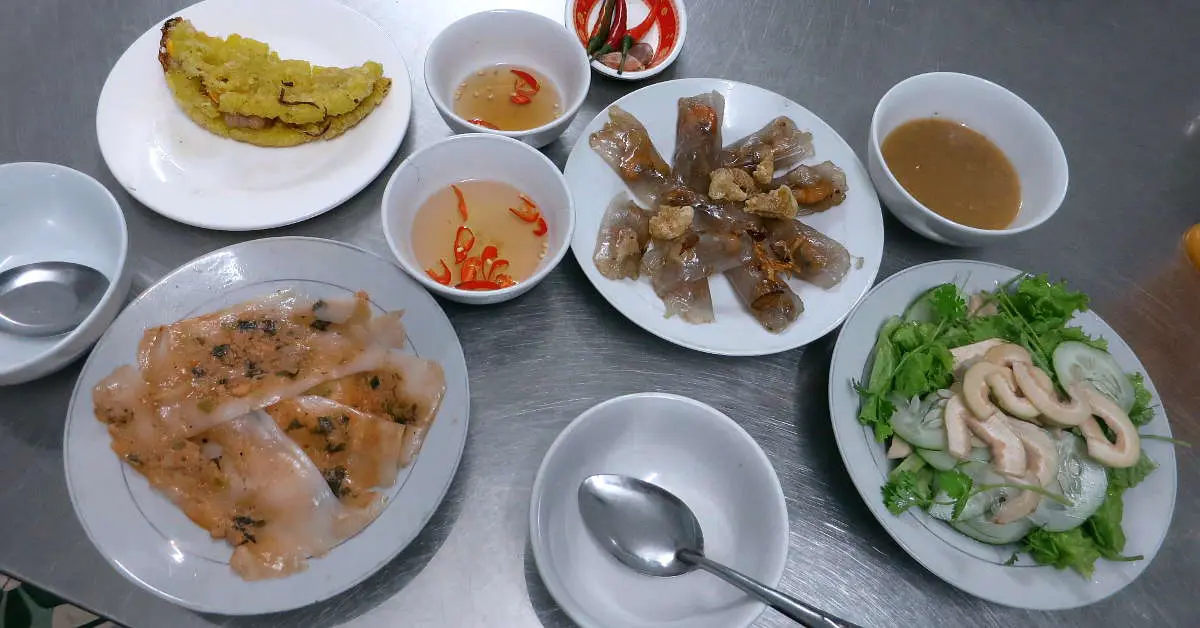 Plates of Hue Food by AuthenticFoodQuest