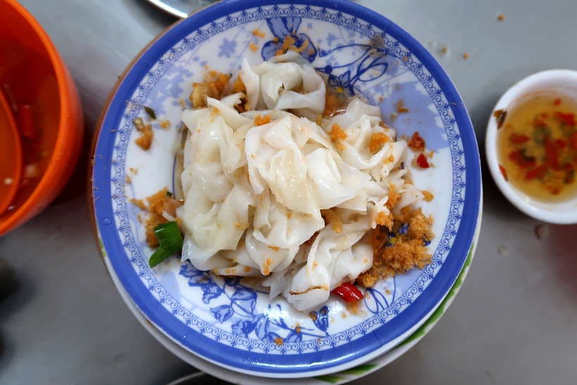 Banh Uot Steamed Rice Rolls Stuffed with Grilled Pork by Authentic Food Quest