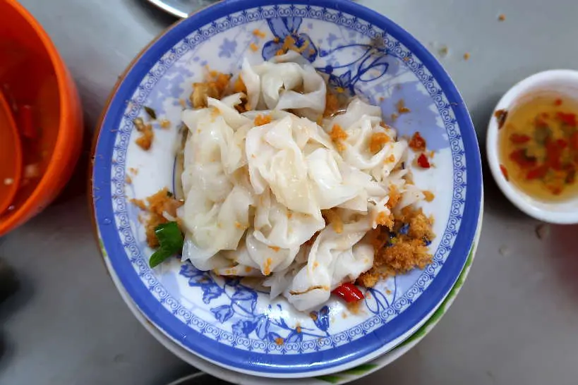 Banh Uot Steamed Rice Rolls Stuffed with Grilled Pork by Authentic Food Quest