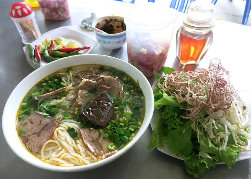Bun Bo Hue Spicy Beef Noodle Soup Hue Cuisine by Authentic Food Quest