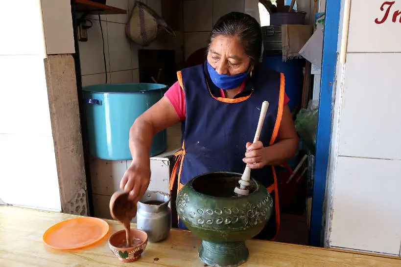 Comedor Mary at Mercado La Merced in Oaxaca by Authentic Food Quest