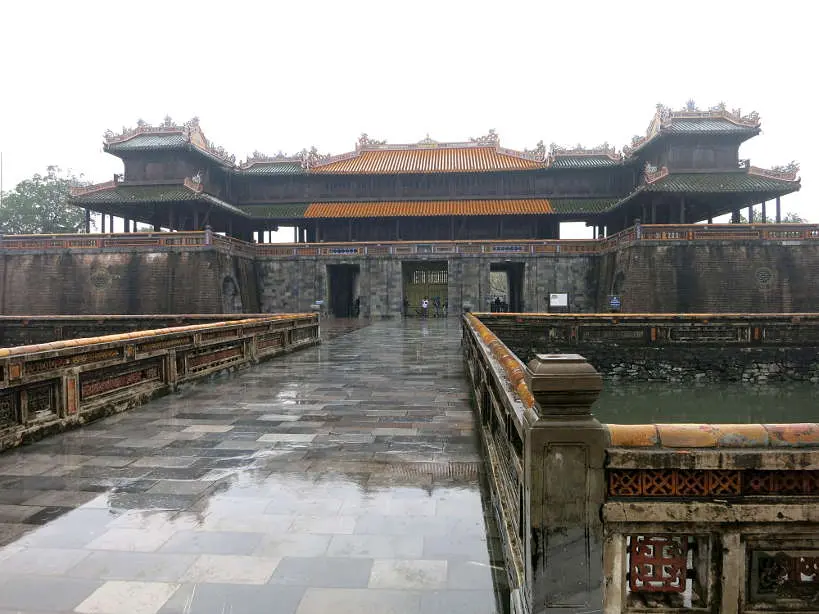 Entrance Imperial City of Hue by Authentic Food Quest