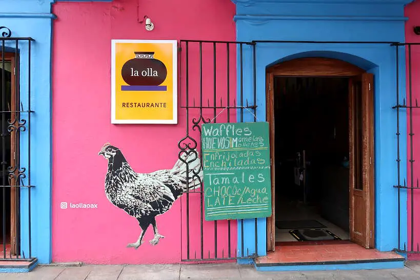 La Olla restaurant for Oaxaca restaurants by Authentic Food Quest