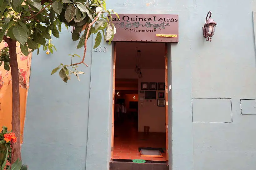Las Quince Letras an Oaxaca Restaurant by Authentic Food Quest