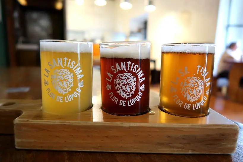Oaxaca craft beer La Santisima Flor de Lupulo for Oaxaca drinks by Authentic Food Quest