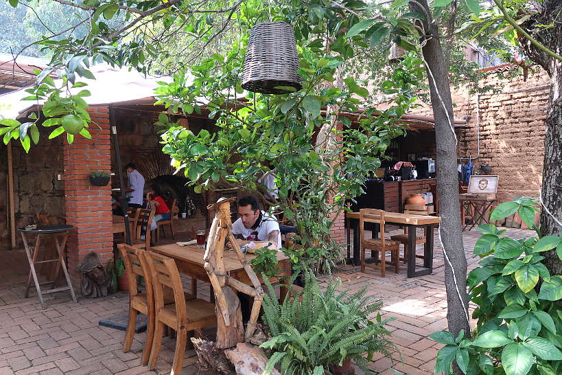 Ancestral Outdoor Seating for Oaxaca Restaurants by Authentic Food Quest