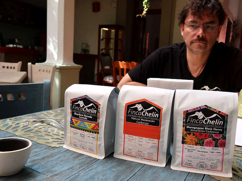 Enrique Lopez and Finca Chelin