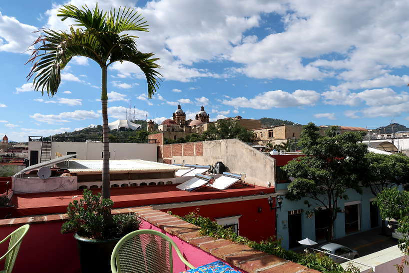 La Olla rooftop in Oaxaca by Authentic Food Quest