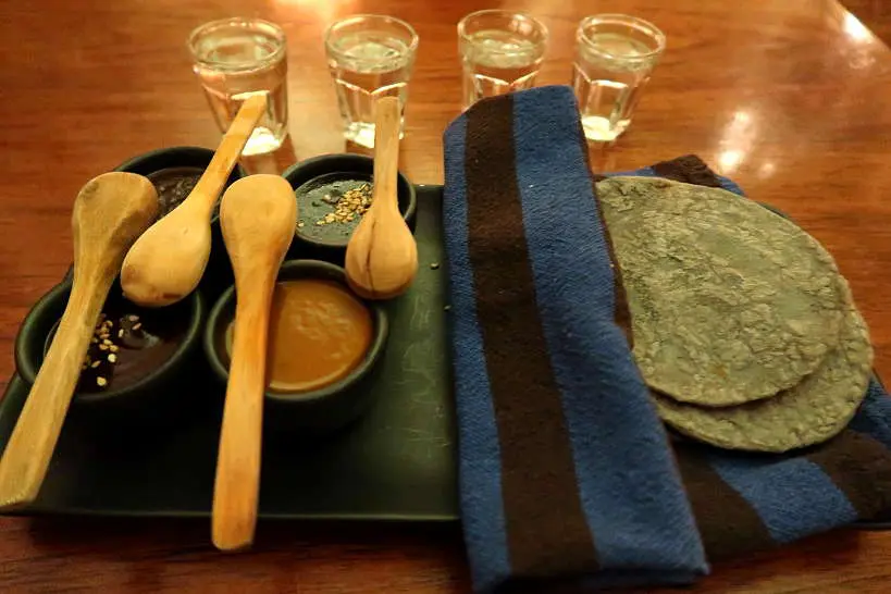 Mole Tasting at Los Danzantes by Authentic Food Quest