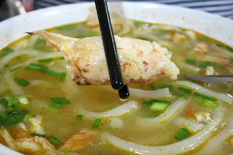 Banh Canh Cua Crab Noodle Soup Mekong Delta food by Authentic food Quest
