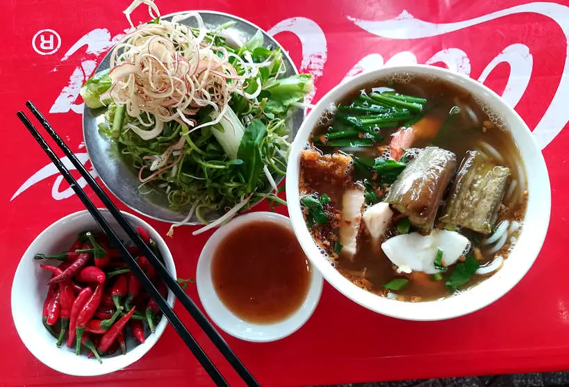 Bum Mam Fermented Fish Noodle a specialty Food in Saigon by AuthenticFoodQuest