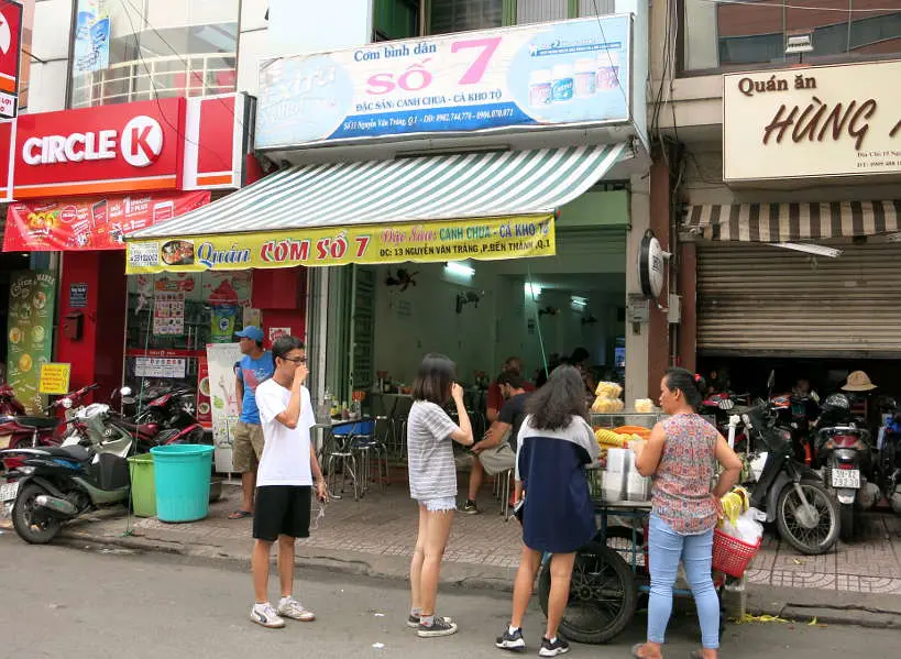 Com So 7 one of the Best Restaurants in Saigon for fish by AuthenticFoodQuest