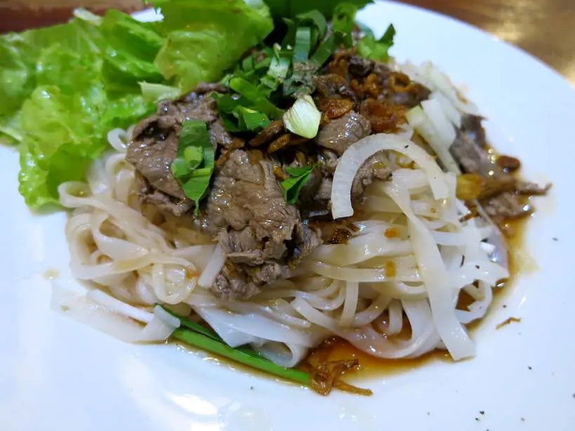 Dry Hu Tieu Food in Saigon by Authentic Food Quest
