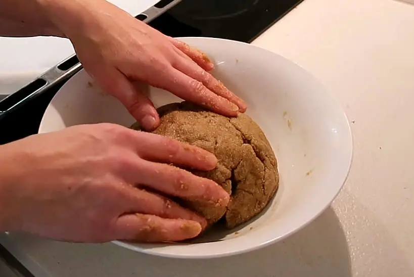 Melamakarona dough Greek Christmas cookie recipe by Authentic Food Quest