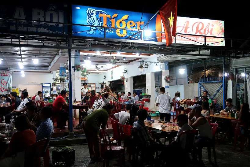 Quan Hai San A Roi Seafood restaurant in Hoi An by Authentic Food Quest