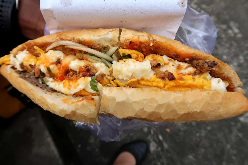 Bahn mi Mme Khan Banh My Queen Food in Hoi An by Authentic Food Quest
