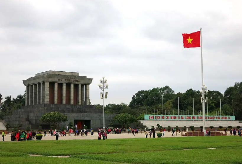 Ho Chi Minh Mausoleum in Hanoi by Authentic Food Quest